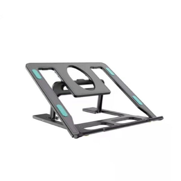 Adjustable, Portable & Foldable Laptop Stand Compact and Convenient for Easy Use - Front View by Nari Haat, Indian et...