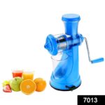 Manual Fruit Vegetable Juicer with Strainer (Multicolour) - With Dupatta by Nari Haat, Indian ethnic wear, women clot...