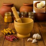 Traditional Mortar and Pestle Spice Grinder