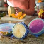 Reusable Silicone Stretch Lids Set of 6