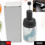 All-in-One Seasoning Jar: Heat-Resistant Glass with Spoon (1 Pc) - With Dupatta by Nari Haat, Indian ethnic wear, wom...