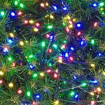 Multicolor Decorative LED Lights for Diwali Christmas Wedding / led - Neckline Detail by Nari Haat, Indian ethnic wea...