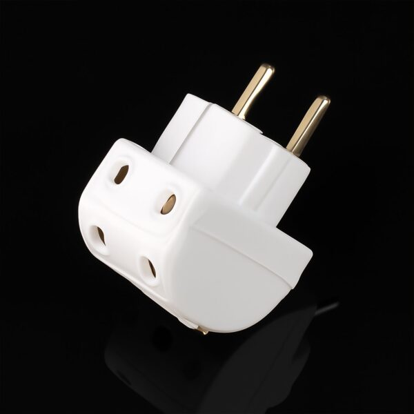 5-Way 2 Pin Multi-Plug Socket / Converter (1 Pc) - Front View by Nari Haat, Indian ethnic wear, women clothing, desig...