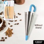 Reusable Cute Umbrella Tea Strainer Without Tray / Stand (1 Pc / Mix Color) - With Dupatta by Nari Haat, Indian ethni...