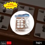 Extension Board 250V 6 Way Extension Board (10m) - With Dupatta by Nari Haat, Indian ethnic wear, women clothing, des...