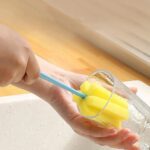 Sponge Head Cup Cleaning Brush