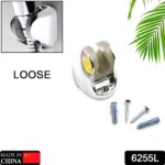 ADJUSTABLE HAND SHOWER HOLDER FIXING SCREWS ADJUSTABLE BRACKET FOR BATHROOM (Loose) - With Dupatta by Nari Haat, Indi...