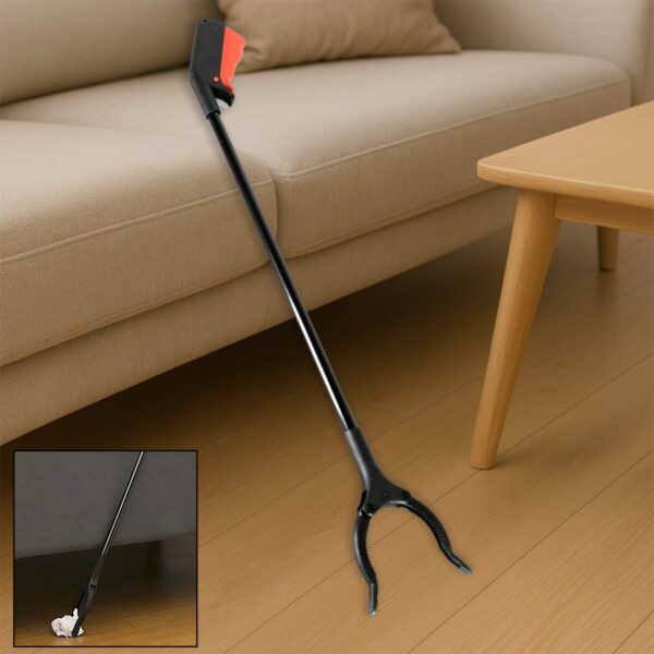 Extra Long Trash Picker with Rotating Grip