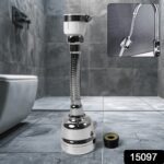 Stainless Steel Water Faucet Sprayer Head (1 Pc / 7 Inch) - With Dupatta by Nari Haat, Indian ethnic wear, women clot...