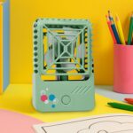 Mini Rechargeable Desktop Fan for Home & Office (USB, Handheld) - Front View by Nari Haat, Indian ethnic wear, women ...