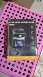 Bug Zapper Outdoor 2 in 1 Solar Mosquito Zapper Lamps (1 Pc) - Full Detail by Nari Haat, Indian ethnic wear, women cl...