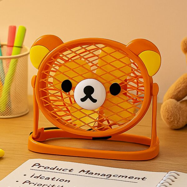 Teddy Bear USB Portable Desk Fan