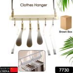 Cloth Hanger 6 in 1 Multi-Layer Hanging Mass Pants Rack - With Dupatta by Nari Haat, Indian ethnic wear, women clothi...