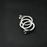 Three Interlocking Rings, Rings for Women and Girls Silver Ring | Valentine Ring, Rings Silver Toned Finger Ring for ...