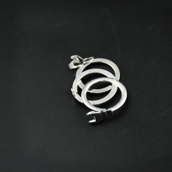 Three Interlocking Rings, Rings for Women and Girls Silver Ring | Valentine Ring, Rings Silver Toned Finger Ring for ...