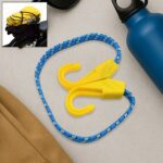 Multipurpose Ultra Flexible Bungee Rope, Luggage Strap, Bungee Cord (2 Pc) - Front View by Nari Haat, Indian ethnic w...