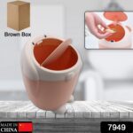 Little White Rabbit Trash Can Small Garbage can with lid Trash can for Cars Mini Dumpster for Desk Tabletop Litter bi...