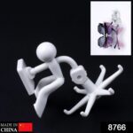 360° Rotating 6-Claw Hook – Kitchen & Bathroom Organizer (1 Pc | White) - With Dupatta by Nari Haat, Indian ethnic...