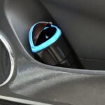 Plastic Car Mini Dustbin / Trash Bin Dust Case Best for Traveling (Multicolour) - Front View by Nari Haat, Indian eth...