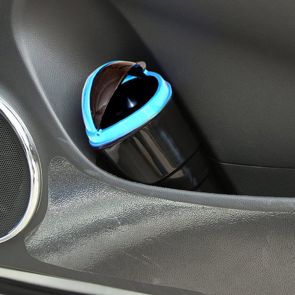 7_02f76bd4-73c5-4965-a10b-e9773b6b1786.jpg Plastic Car Mini Dustbin / Trash Bin Dust Case Best for Traveling (Multicolour) - Front View by Nari Haat, Indian eth...