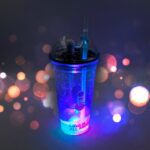 LED Double Wall Plastic Tumbler Cups (Pack Of 1) - With Dupatta by Nari Haat, Indian ethnic wear, women clothing, des...