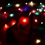 Flameless Candles LED Heart Shape Tea Light Candles Multi Color Electrical Diya Candles Battery Operated Fake Candles...