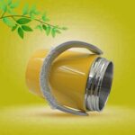 HEAVY LEAK-PROOF STAINLESS STEEL LUNCH BOX/ TIFFIN BOX, 2 COMPARTMENT - Neckline Detail by Nari Haat, Indian ethnic w...