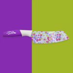 Stainless Steel Chef Knife 9 Inch – Anti-Rust Sharp Kitchen Knife - Sleeve Design by Nari Haat, Indian ethnic wear,...