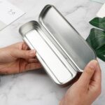 Stainless Steel Tongue Scraper Bad Breath & Oral Hygiene, Metal Case Included (1 Pc) - With Dupatta by Nari Haat, Ind...