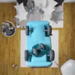 Kids City Ride-On Push Car – Backrest & Musical Horn for Toddlers (Boys & Girls) - Sleeve Design by Nari Haat, Indi...