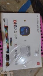 10 in 1 Set Ultra 2 Smart Bluetooth  Smart watch + Earphones with  Seven Straps - Fabric Detail by Nari Haat, Indian ...