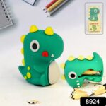 Dinosaur 2 in 1 Cute Eraser with Pencil Sharpener (1 Pc) - With Dupatta by Nari Haat, Indian ethnic wear, women cloth...