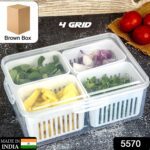 Fridge Storage Box – Freezer & Kitchen Organizer for Vegetables & Food (1 Pc) - Full Detail by Nari Haat, Indian et...