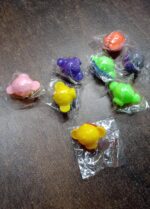 Cartoon / Money Shape Pencil Top Promotional toys (1 Pc / Mix Colour & Design) - Fabric Detail by Nari Haat, Indian e...