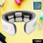 6 Heads Smart Electric Neck and Back Pulse Massager Wireless (1 Pc) - With Dupatta by Nari Haat, Indian ethnic wear, ...