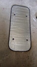 Car Windshield Sun Shade, Keeps Your Vehicle Cool Sunshade for Cars, SUV(80×35 Cm) - Fabric Detail by Nari Haat, Ind...