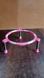 Stainless Steel Single Ring Matka Stand - Full Detail by Nari Haat, Indian ethnic wear, women clothing, designer suit