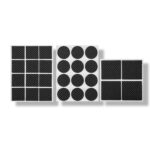 28 pc Rubber furniture Pads Self Sticking Non Slip Furniture Noise Insulation Pads - Back View by Nari Haat, Indian e...