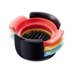 Multifunctional 3-in-1 Egg Cutter - Stainless Steel Slicing Tool with Durable Wires - Fabric Detail by Nari Haat, Ind...