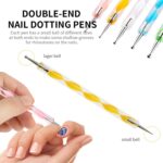 Nail Art Point Pen and Set Used by Women's for Their Fashion Purposes (Pack of 5Pcs) - Full Detail by Nari Haat, Indi...