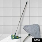 2-in-1 Extendable Triangle Mop – 360° Rotating Telescopic Mop (1 Pc) - With Dupatta by Nari Haat, Indian ethnic we...