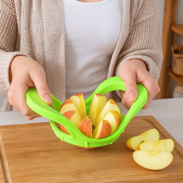 Stainless Steel Apple Slicer with 8 Blades