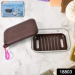 Bathroom & Travel Plastic Soap Box with Lid ,Sabudani (1 Pc) - With Dupatta by Nari Haat, Indian ethnic wear, women c...