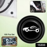 Car Door Shock Absorber Car Door Protection Sticker (100 Pcs Set) - With Dupatta by Nari Haat, Indian ethnic wear, wo...