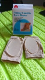 Foot Arch Support for Men & Women | Medial Arch Support for Flat Feet Correction Sleeve with Cushion | Plantar Fascii...