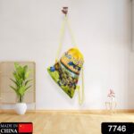 Small Dori Bag – Cute Drawstring Backpack for Kids, Party Gift - With Dupatta by Nari Haat, Indian ethnic wear, wom...