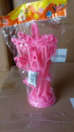Plastic Foldable Underwear Hanging Dryer Clothes Clips Hanger Drying Rack, Clothes Hangers with 16 Clips, Clip Hanger...