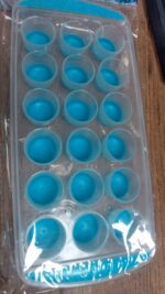 Smart Push Out Round Shape Mini Ice Cube Trays ,Silicone Chocolate Mold Maker - Full Detail by Nari Haat, Indian ethn...