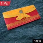 Wedding Gift Card / Cover (1 Pc / Multicolour) - With Dupatta by Nari Haat, Indian ethnic wear, women clothing, desig...