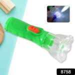 Small Plastic LED Torch – Cute & Handy Pocket Flashlight for Kids (1 Pc) - With Dupatta by Nari Haat, Indian ethnic...